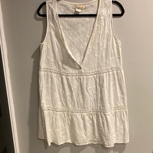 C&C California White Textured Top